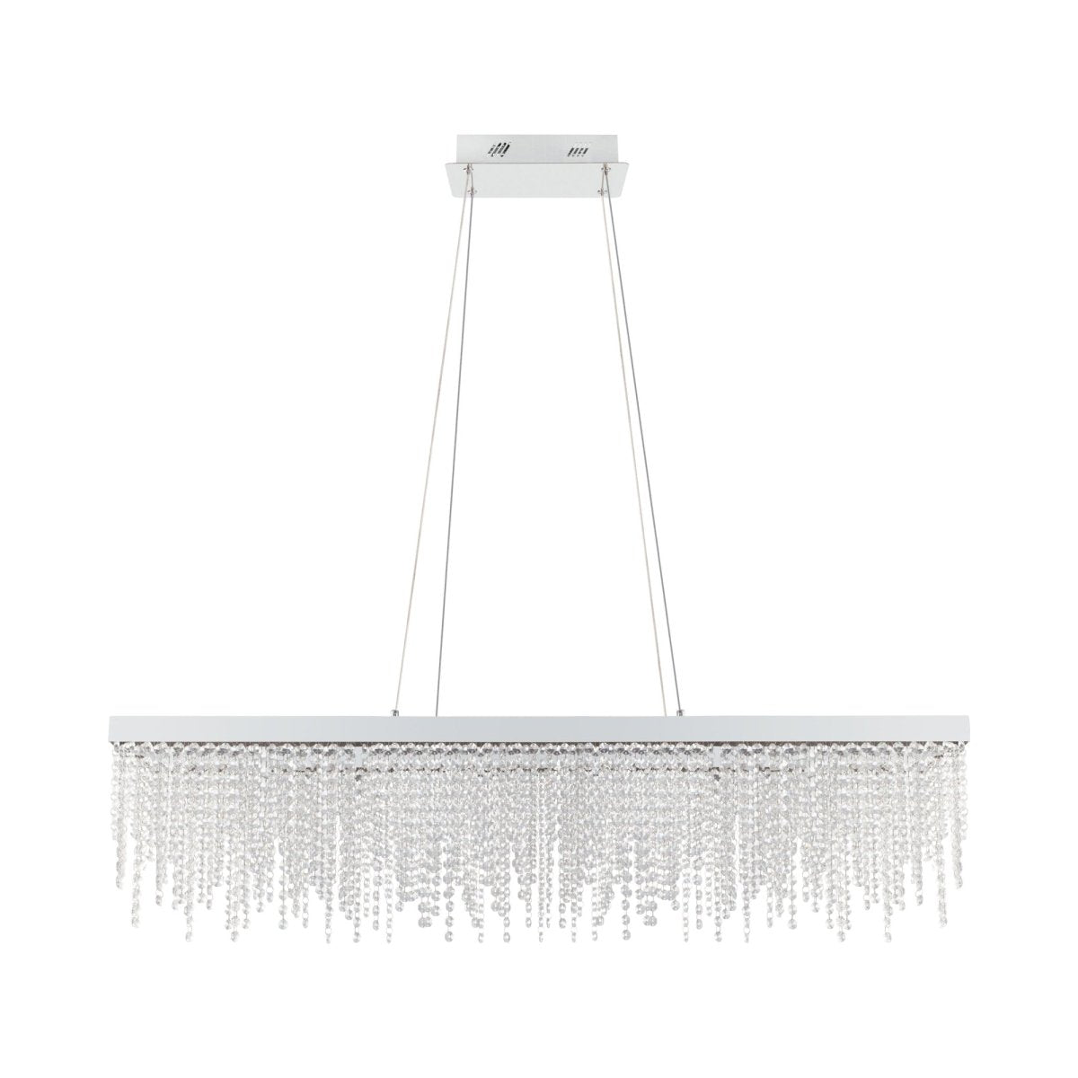 Suspension linéaire Antelao - Chrome 12 5/8" by Eglo | Luminaires & cie