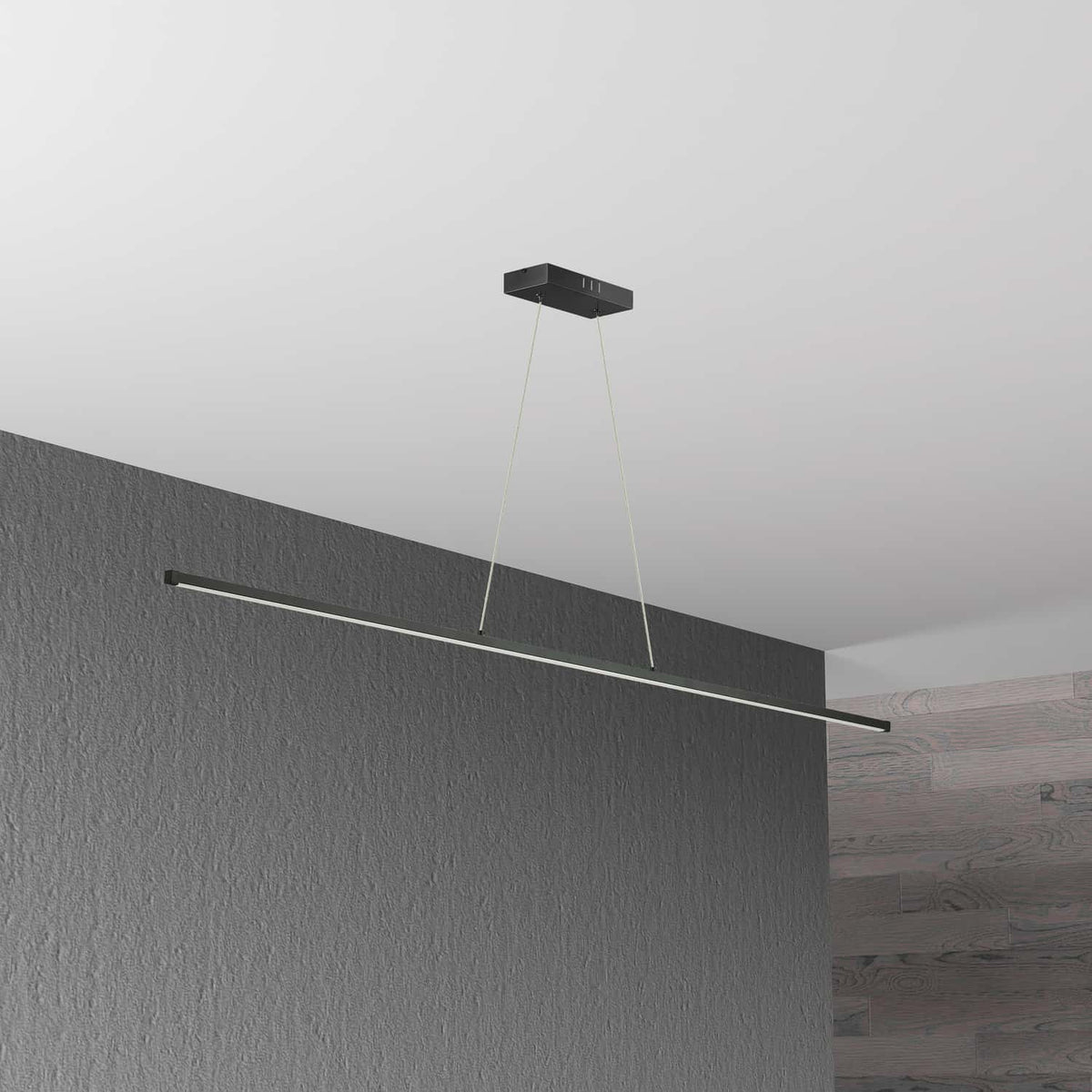 Suspension linéaire Array 48", Noir / Noir mat – vue 2