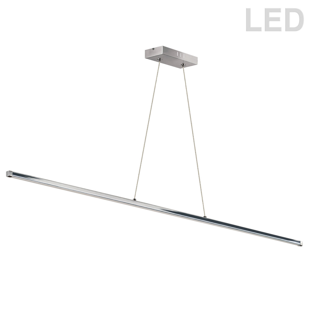 Suspension linéaire Array 48", Chrome poli – Dainolite
