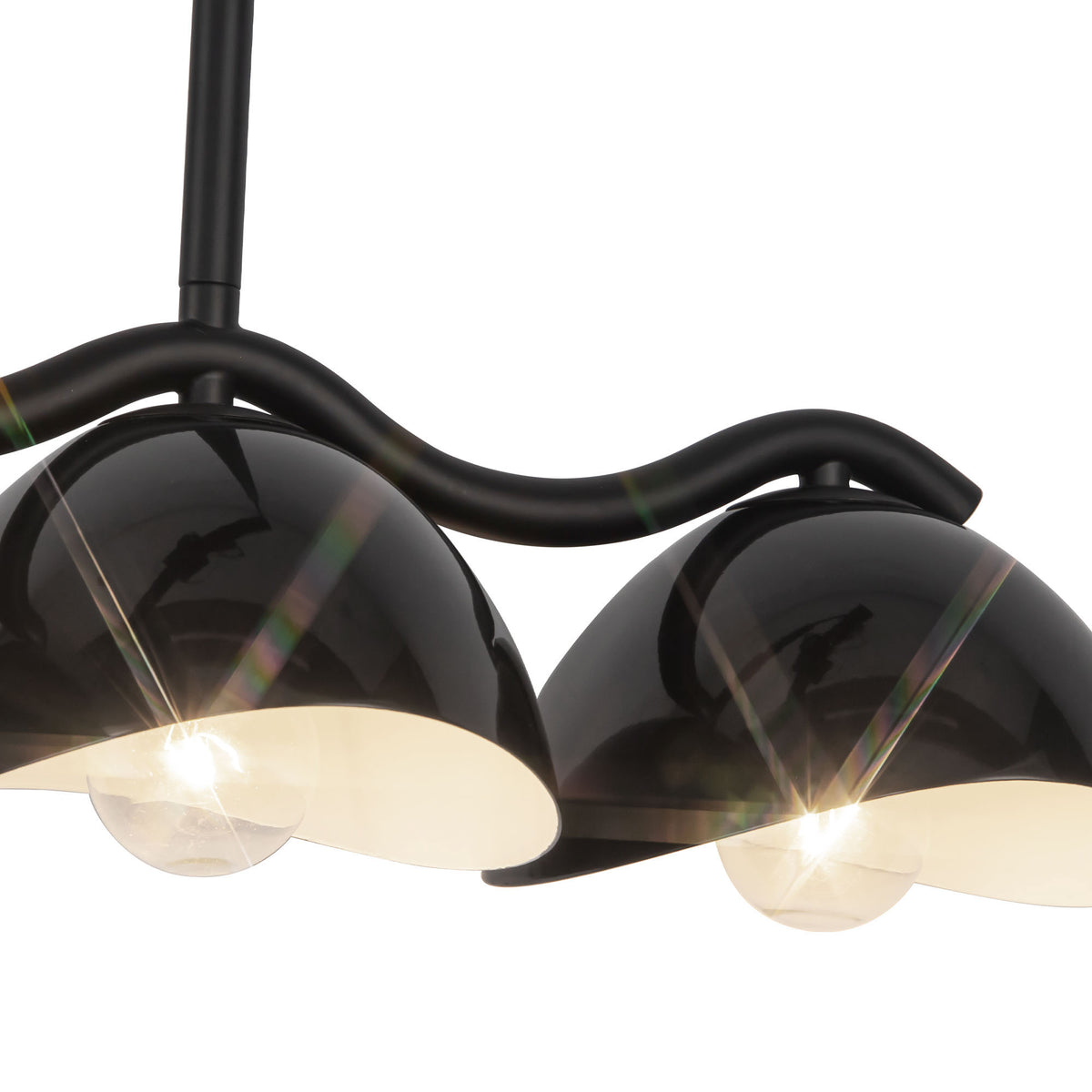 Suspension linéaire Atlas Noir – vue 3