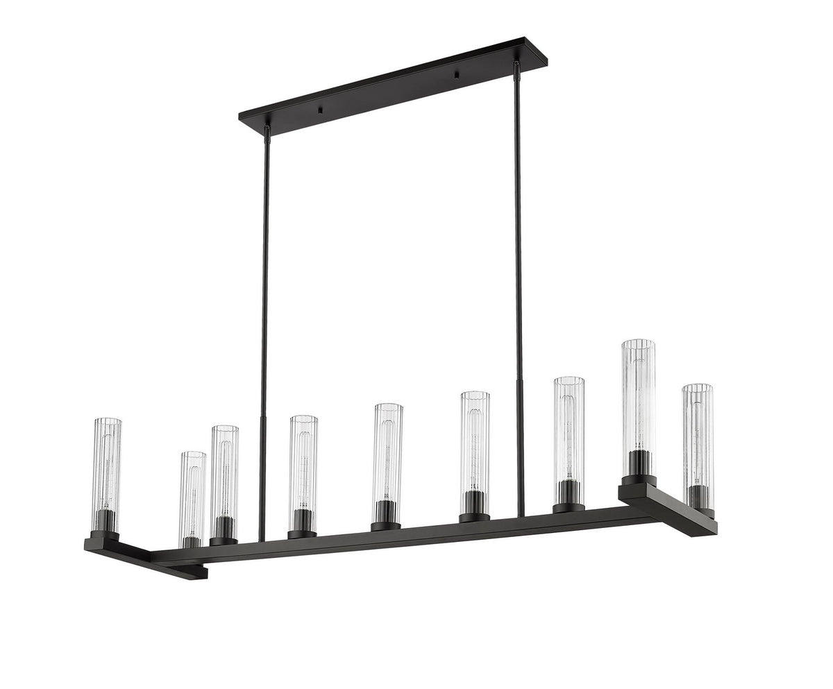 Suspension linéaire Beau Bronze, nombre ampoules 9 – vue 5