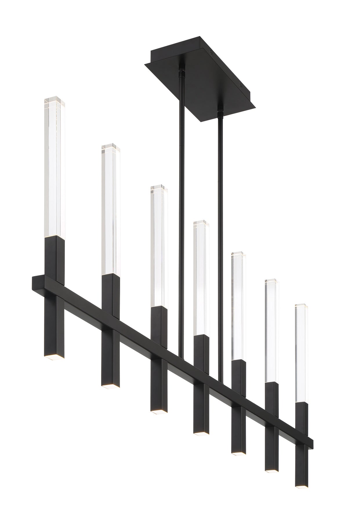 Suspension linéaire Benicio Noir mat – vue 4