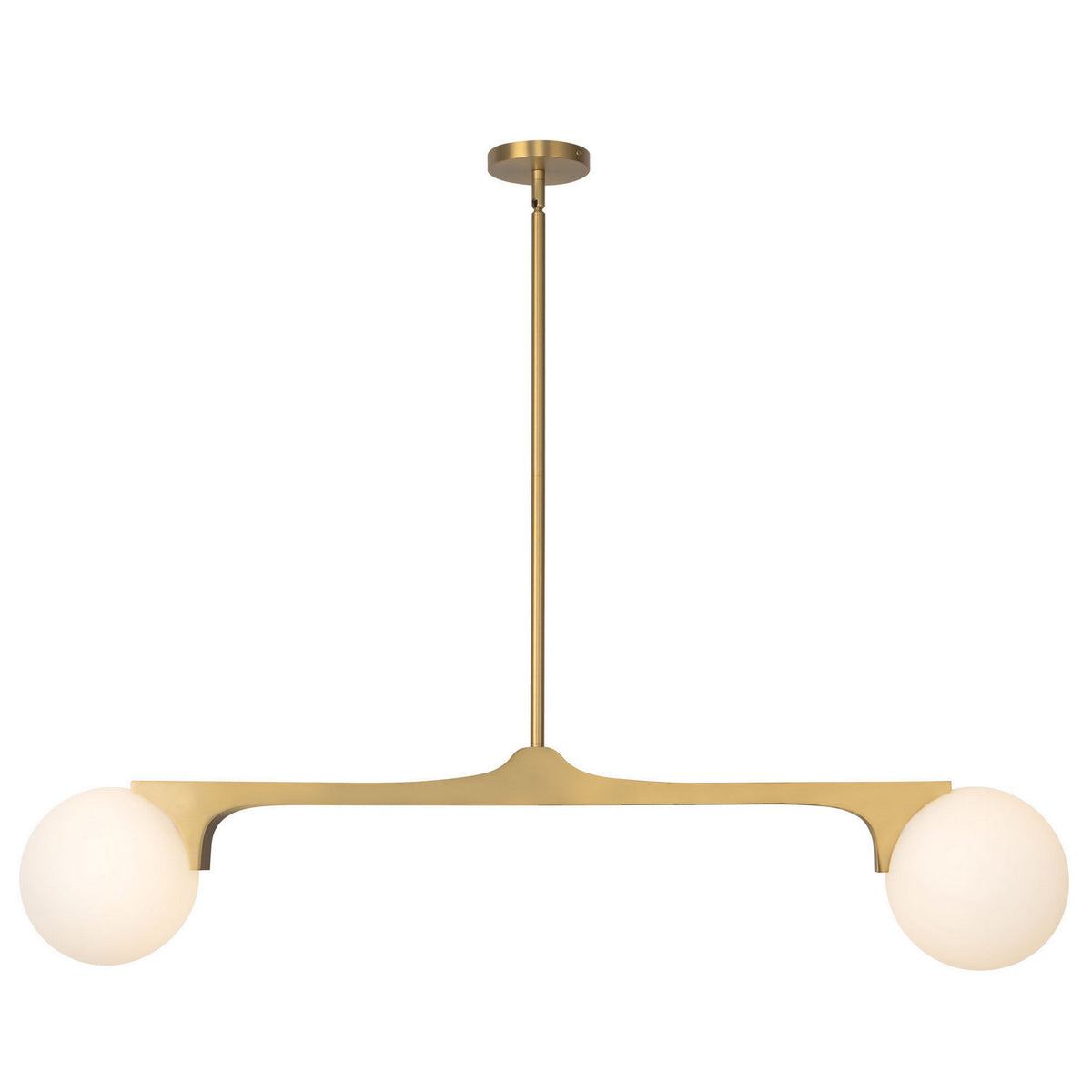 Suspension linéaire Briar Or brossé – Kuzco Lighting