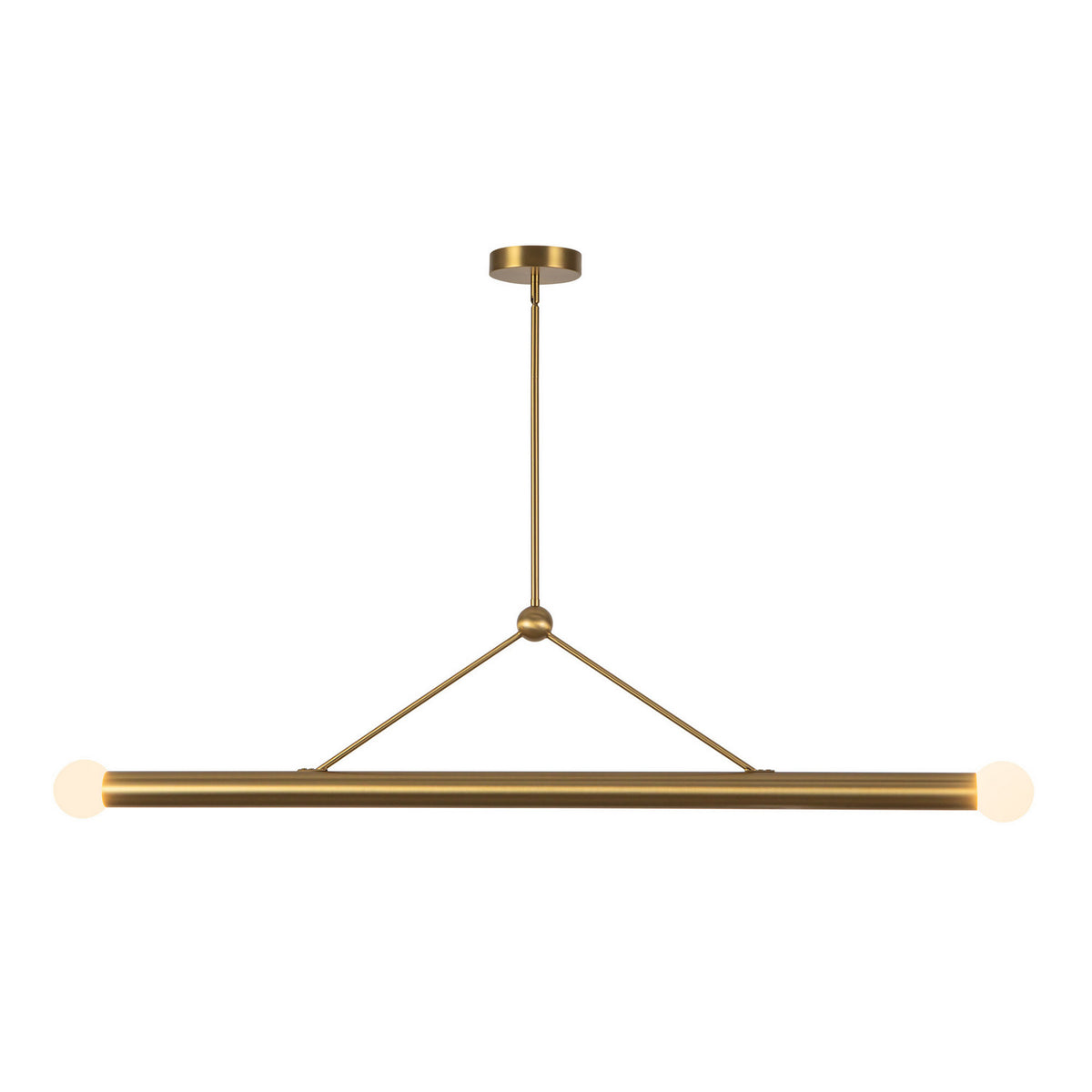 Suspension linéaire Calla Or brossé, 3 1/4" – Kuzco Lighting