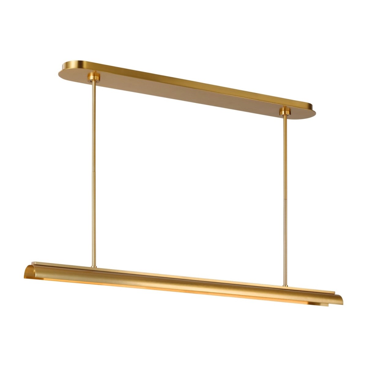 Suspension linéaire Carson - Noir minuit by Visual Comfort Studio | Luminaires & cie
