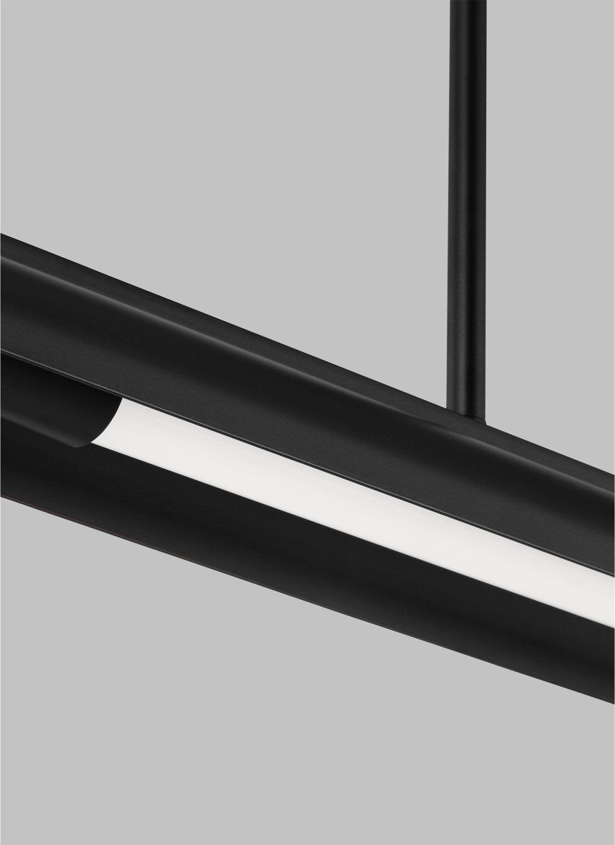 Suspension linéaire Carson - Noir minuit by Visual Comfort Studio | Luminaires & cie
