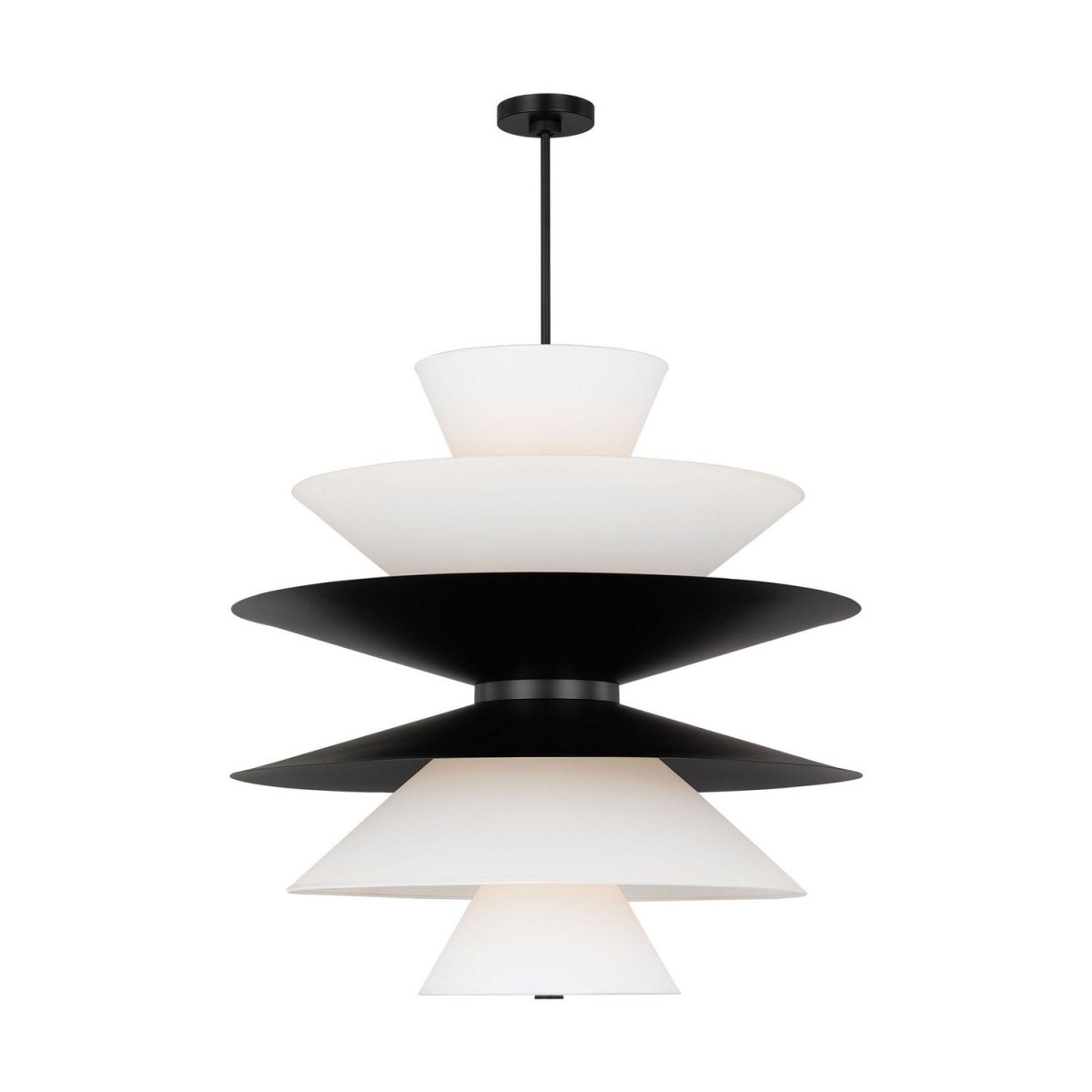 Suspension linéaire Chambord - Fer vieilli 34" by Visual Comfort Studio | Luminaires & cie