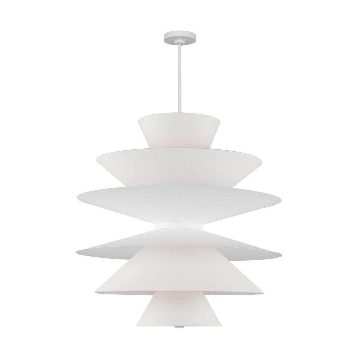 Suspension linéaire Chambord - Plâtre coulé 34" by Visual Comfort Studio | Luminaires & cie