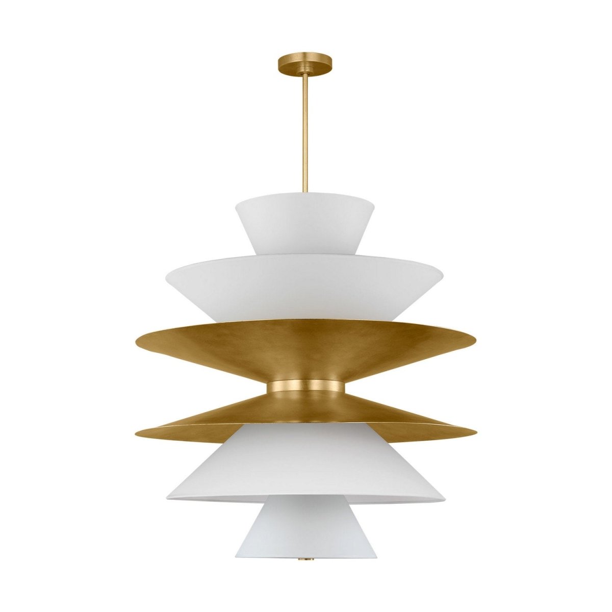 Suspension linéaire Chambord - Doré 34" by Visual Comfort Studio | Luminaires & cie