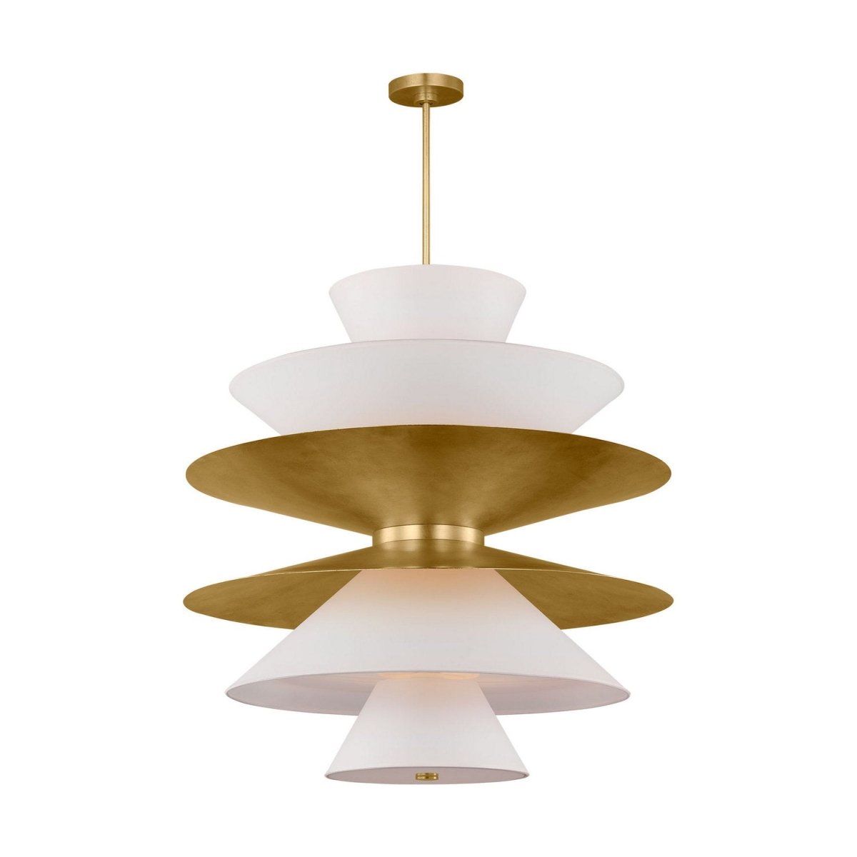 Suspension linéaire Chambord - Doré 34" by Visual Comfort Studio | Luminaires & cie