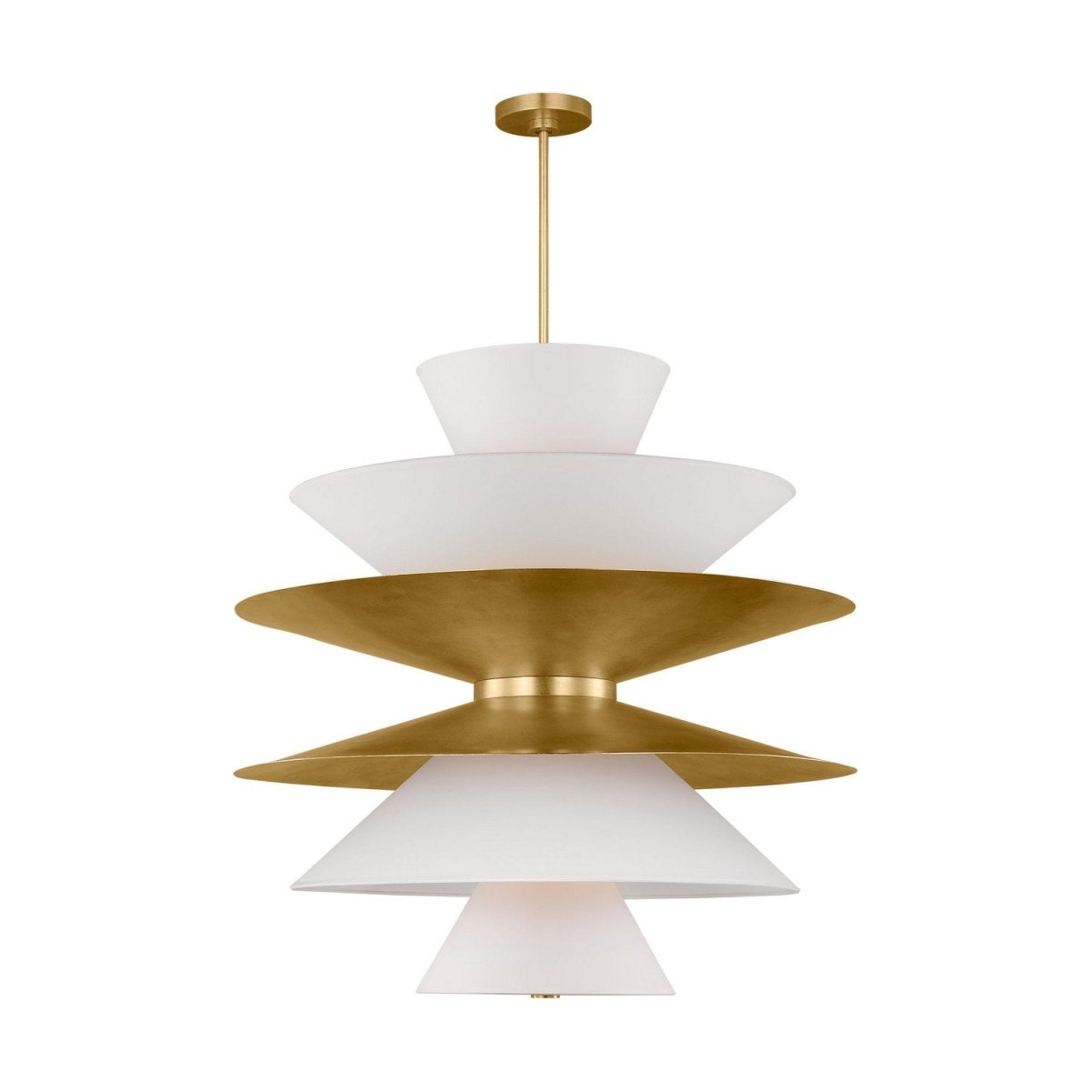 Suspension linéaire Chambord - Doré 34" by Visual Comfort Studio | Luminaires & cie