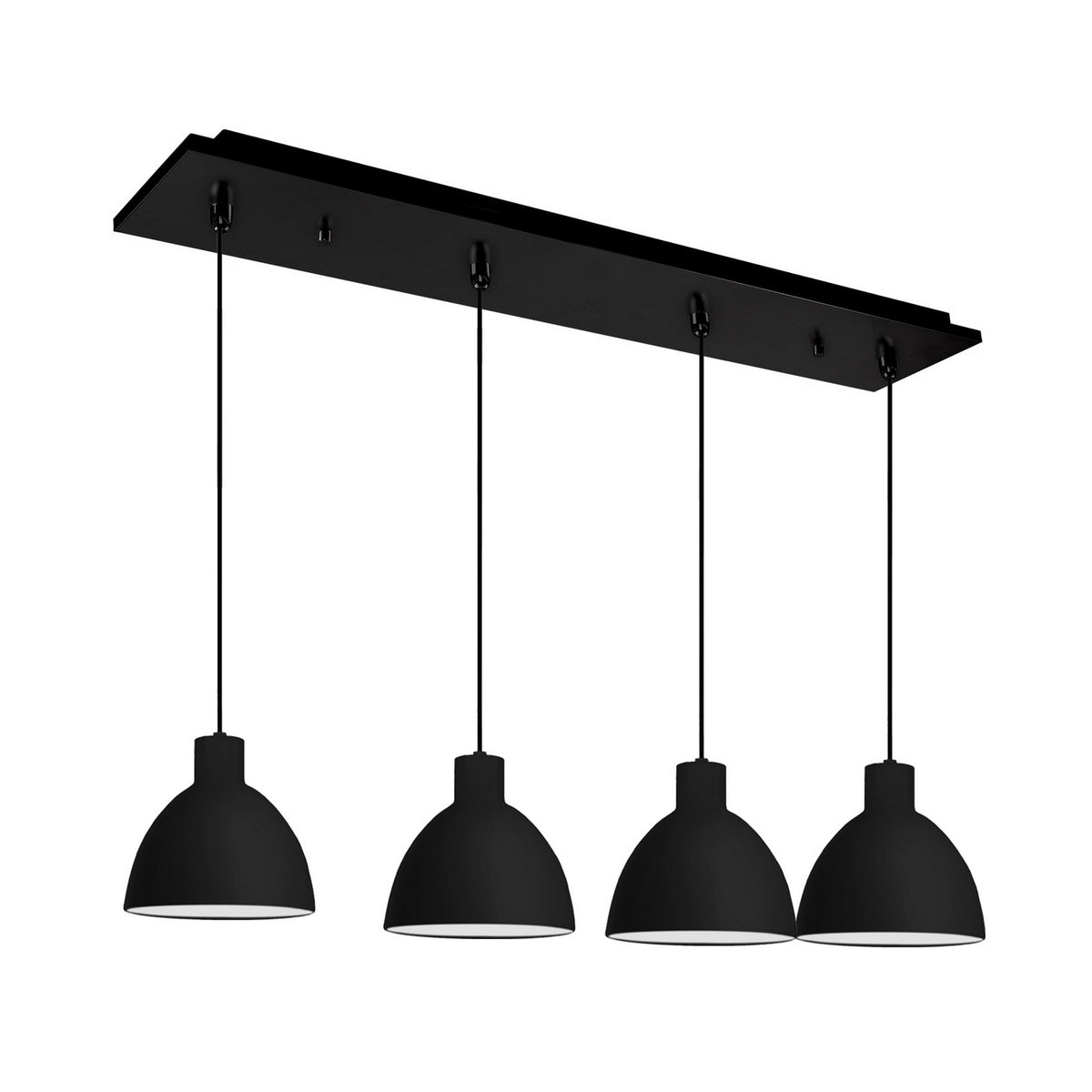 Suspension linéaire Chroma Noir, 28 1/8" – Kuzco Lighting