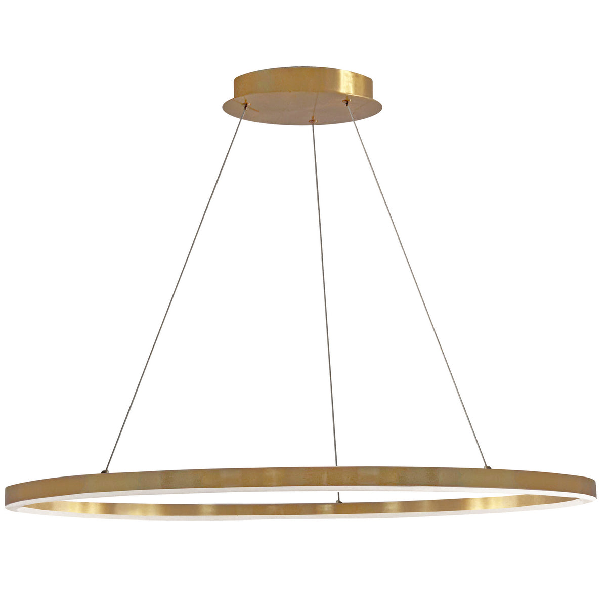 Suspension Circulo Laiton vieilli, 44", 120V – Dainolite