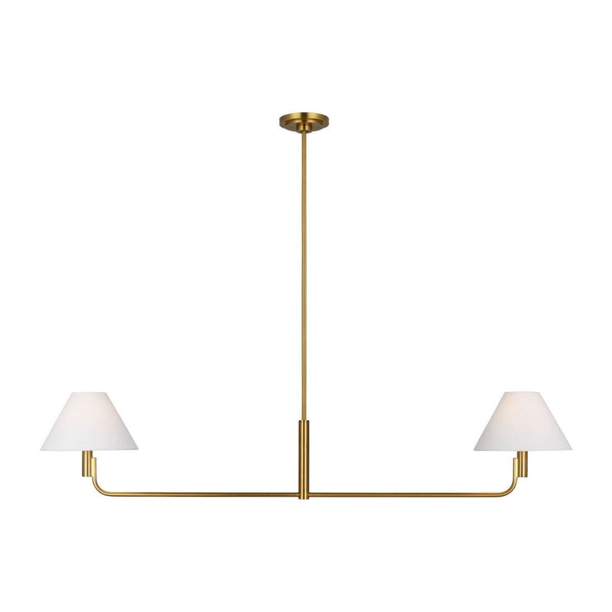 Suspension linéaire Colfax - Laiton bruni by Visual Comfort Studio | Luminaires & cie
