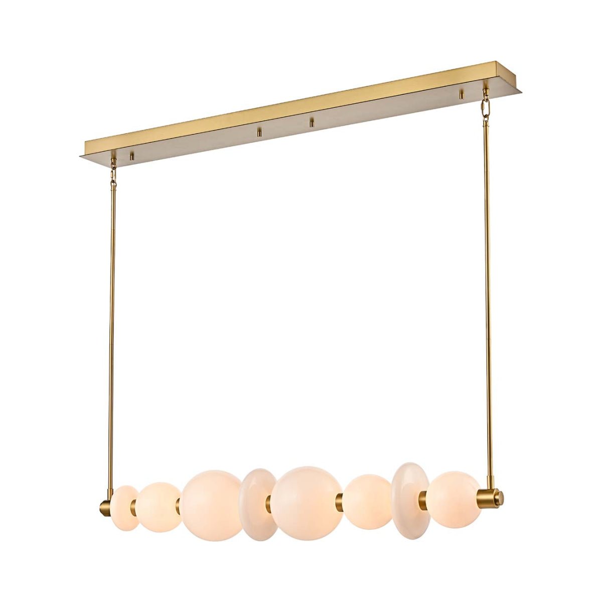 Suspension linéaire Corsair - Laiton by DVI Lighting | Luminaires & cie