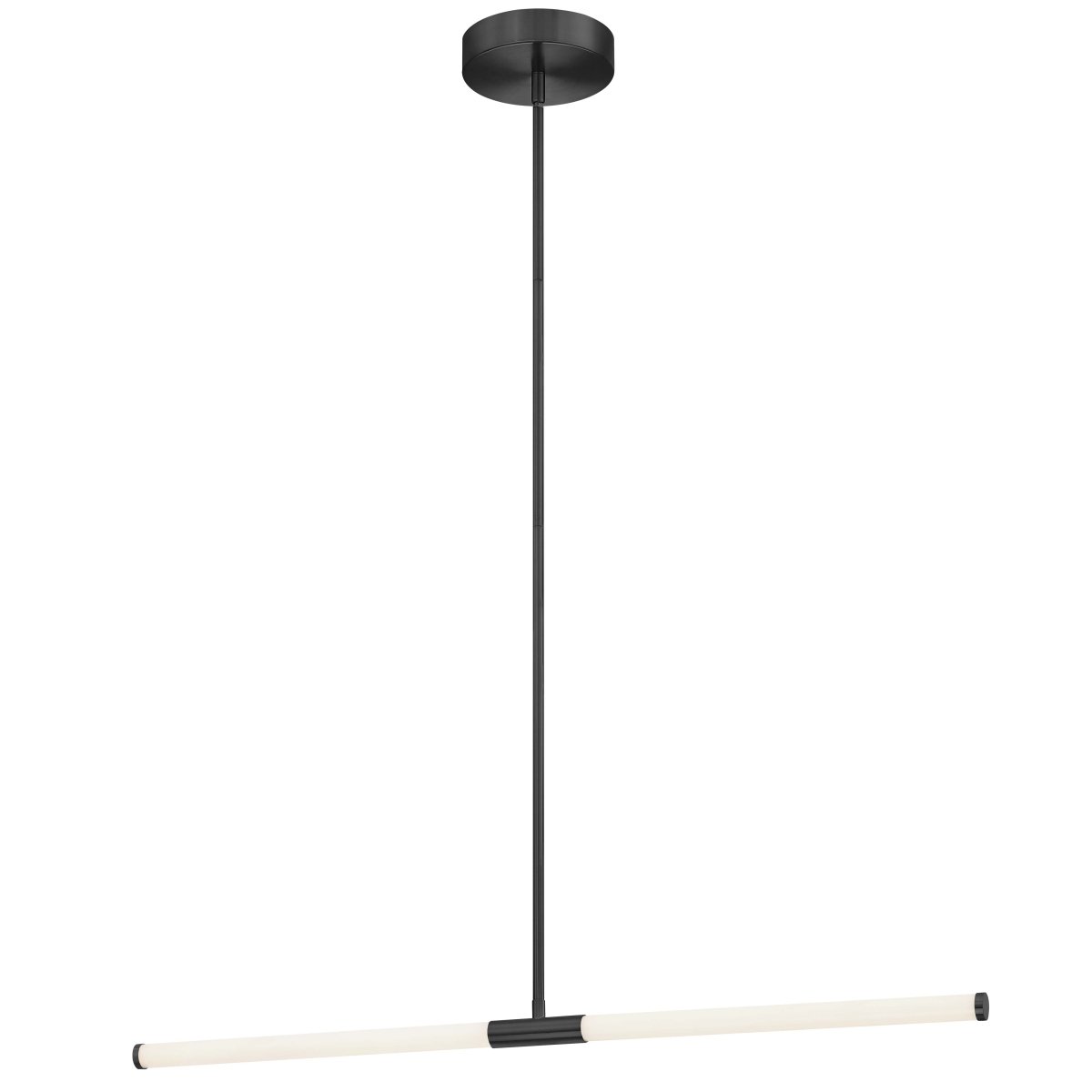 Suspension linéaire Corvette - Noir mat by Dainolite | Luminaires & cie
