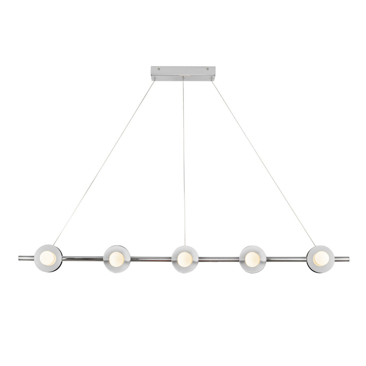 Suspension linéaire Elixir Chrome – vue 2