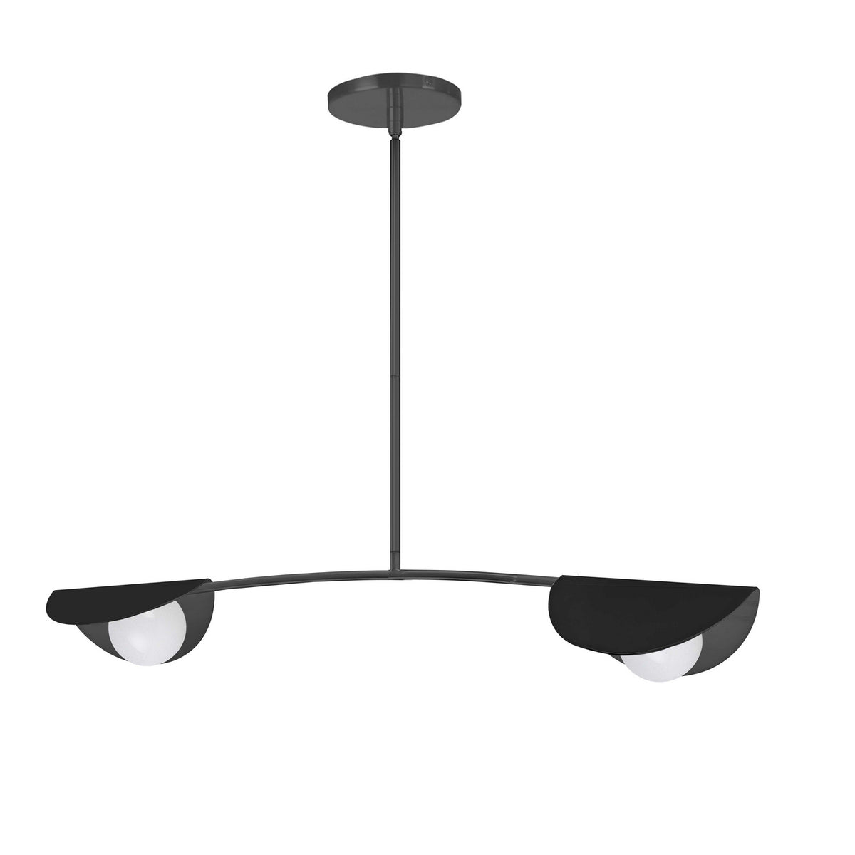 Suspension linéaire Emma Noir mat, 34" – Dainolite