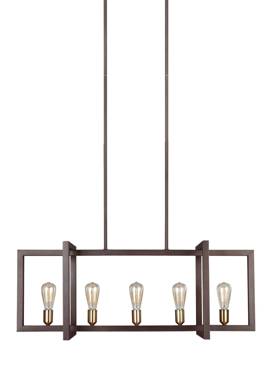 Suspension linéaire Finnegan - 7 by Visual Comfort Studio | Luminaires & cie
