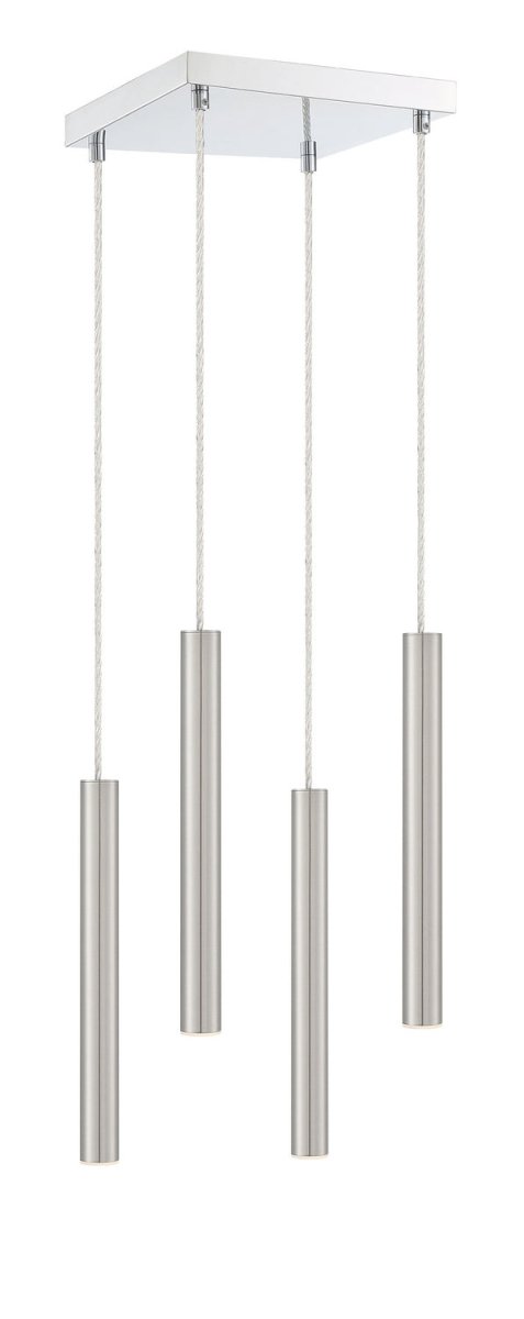 Suspension linéaire Forest — 4 lumières - Blanc mat by Z-Lite | Luminaires & cie