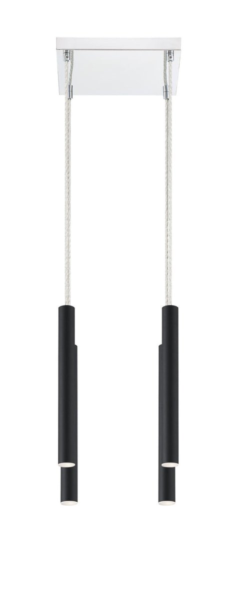 Suspension linéaire Forest — 4 lumières - Blanc mat by Z-Lite | Luminaires & cie
