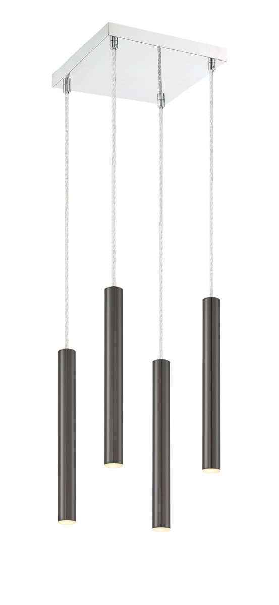 Suspension linéaire Forest — 4 lumières - Blanc mat by Z-Lite | Luminaires & cie