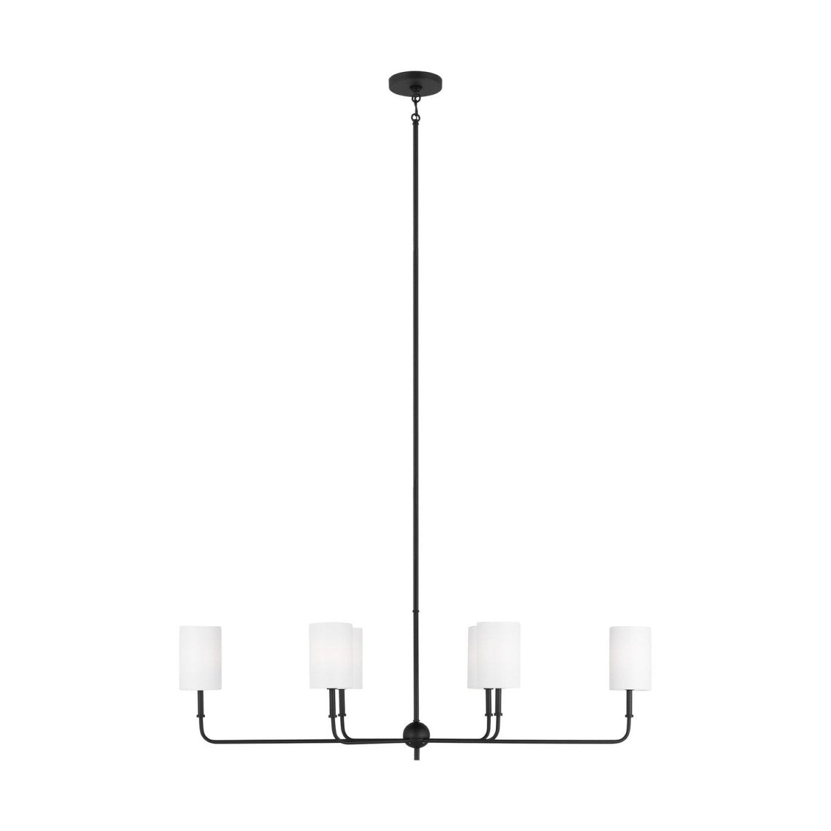 Suspension linéaire Foxdale - Noir minuit by Visual Comfort Studio | Luminaires & cie