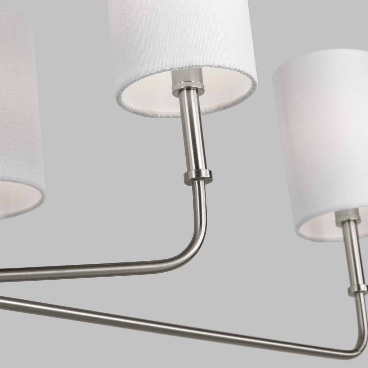 Suspension linéaire Foxdale - Nickel brossé by Visual Comfort Studio | Luminaires & cie