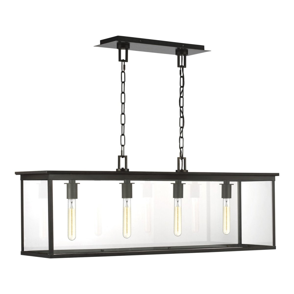 Suspension linéaire Freeport - by Visual Comfort Studio | Luminaires & cie