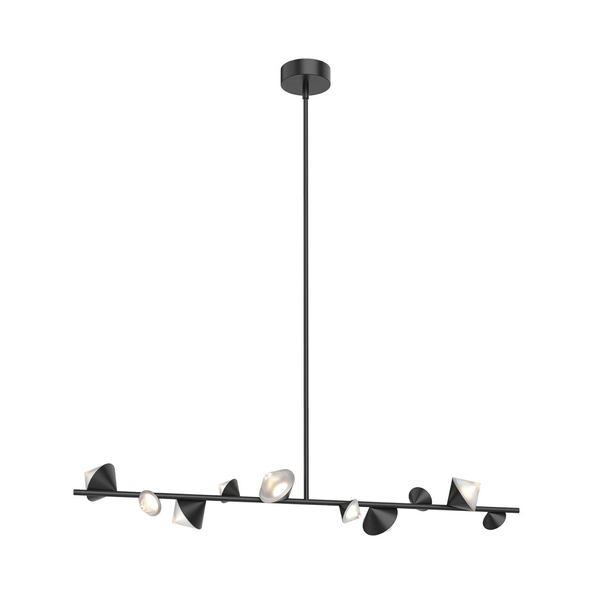 Suspension linéaire Geode - Noir by Kuzco Lighting | Luminaires & cie