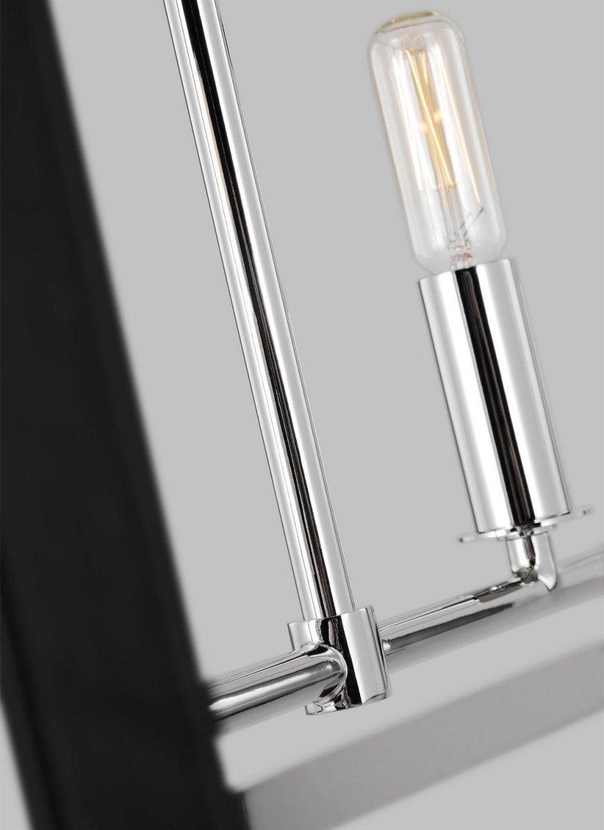 Suspension linéaire Hadley - Laiton vieilli dans le temps by Visual Comfort Studio | Luminaires & cie