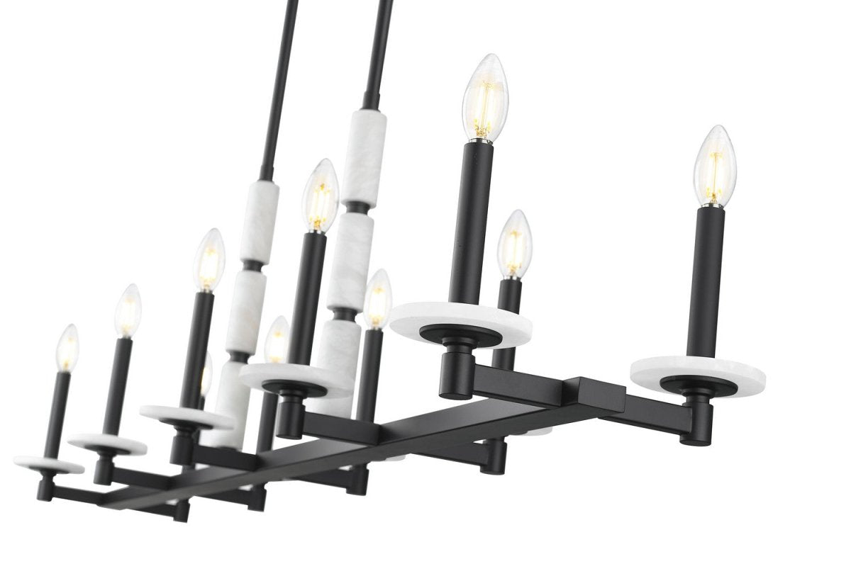 Suspension linéaire Kaden - Or moderne 8 by Z-Lite | Luminaires & cie
