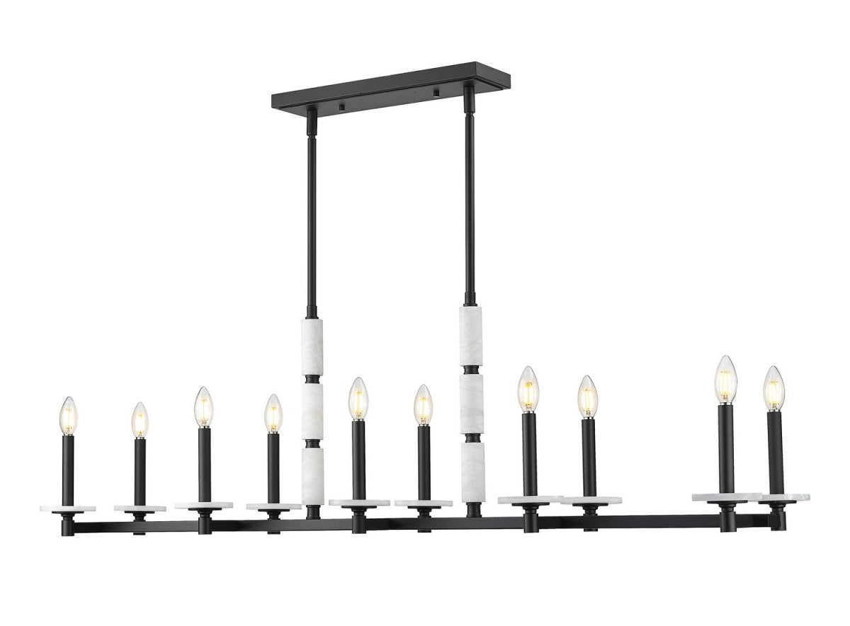 Suspension linéaire Kaden - Or moderne 8 by Z-Lite | Luminaires & cie