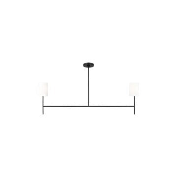 Suspension linéaire Key - Noir minuit by Visual Comfort Studio | Luminaires & cie