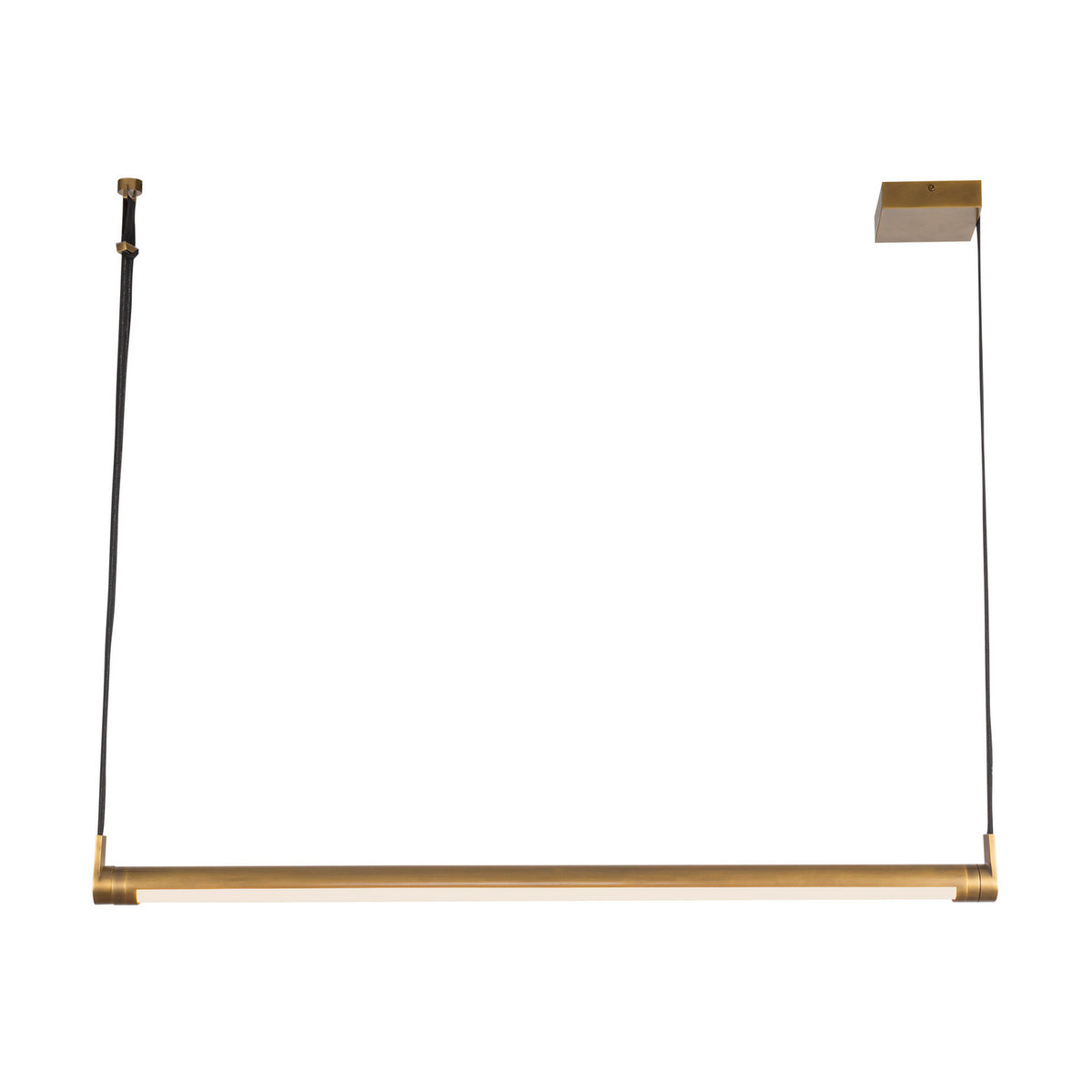 Suspension linéaire Laurence Laiton vintage – Kuzco Lighting