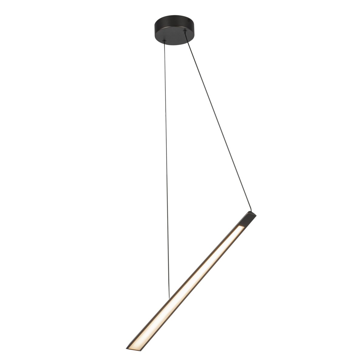 Suspension linéaire Lex - Bronze urbain by Kuzco Lighting | Luminaires & cie