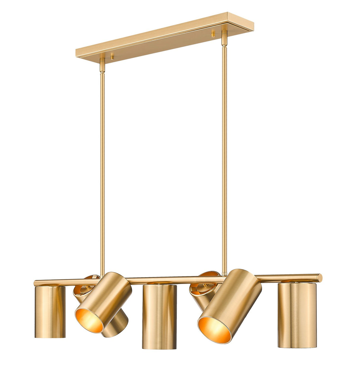 Suspension linéaire Lumina Or moderne, 42" – Z-Lite