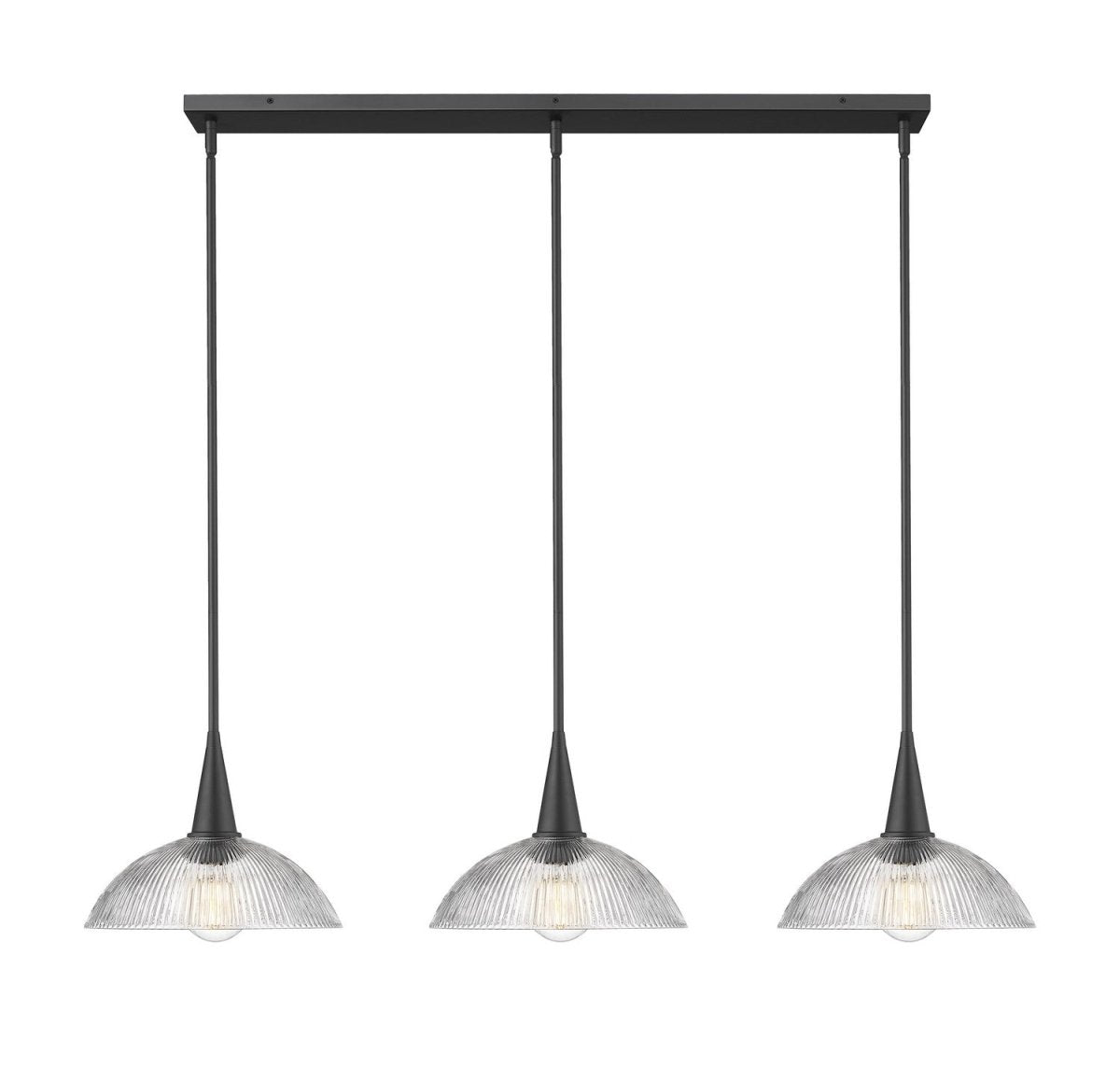 Suspension linéaire Lunelle - Or moderne by Z-Lite | Luminaires & cie