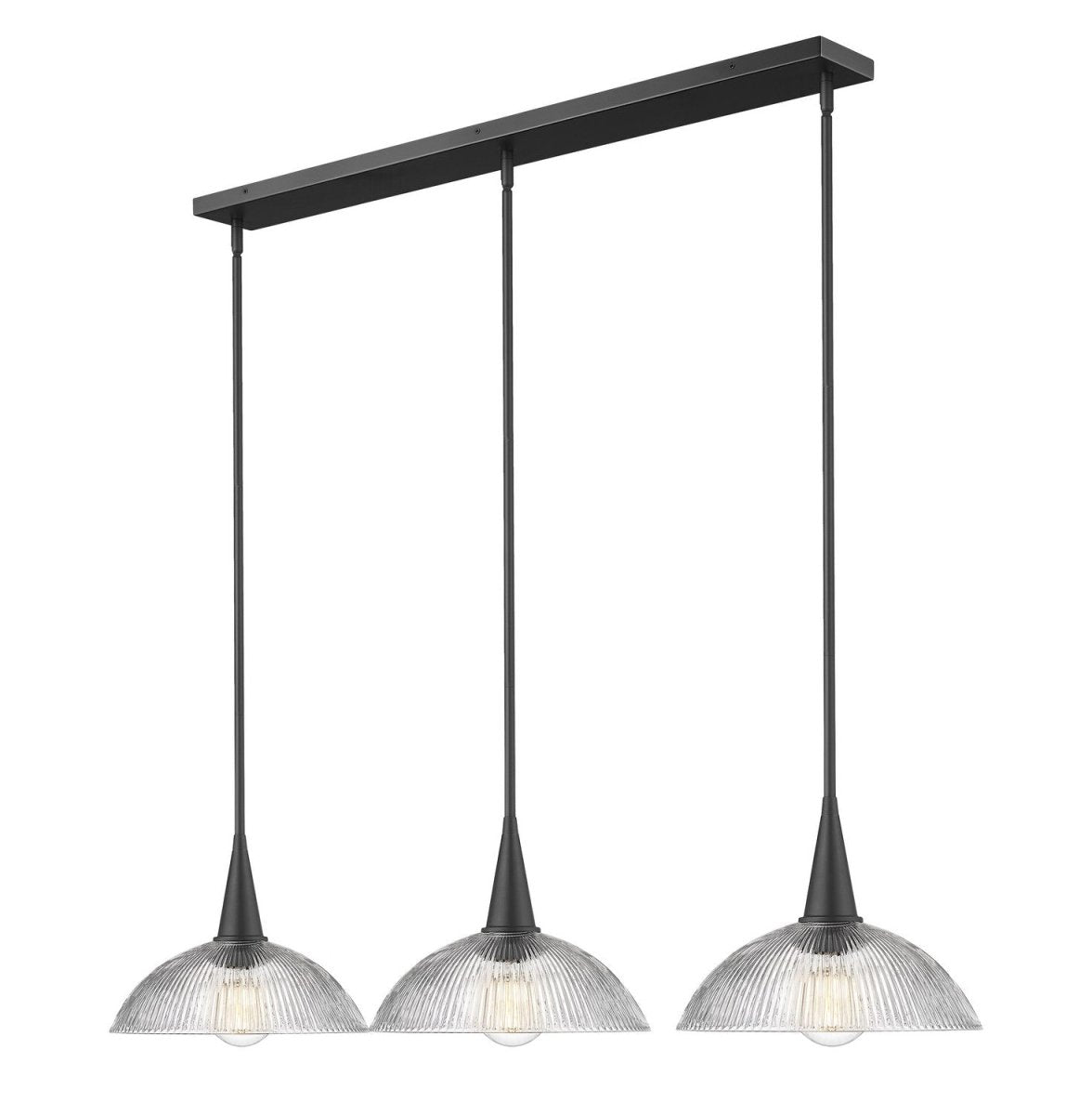 Suspension linéaire Lunelle - Or moderne by Z-Lite | Luminaires & cie