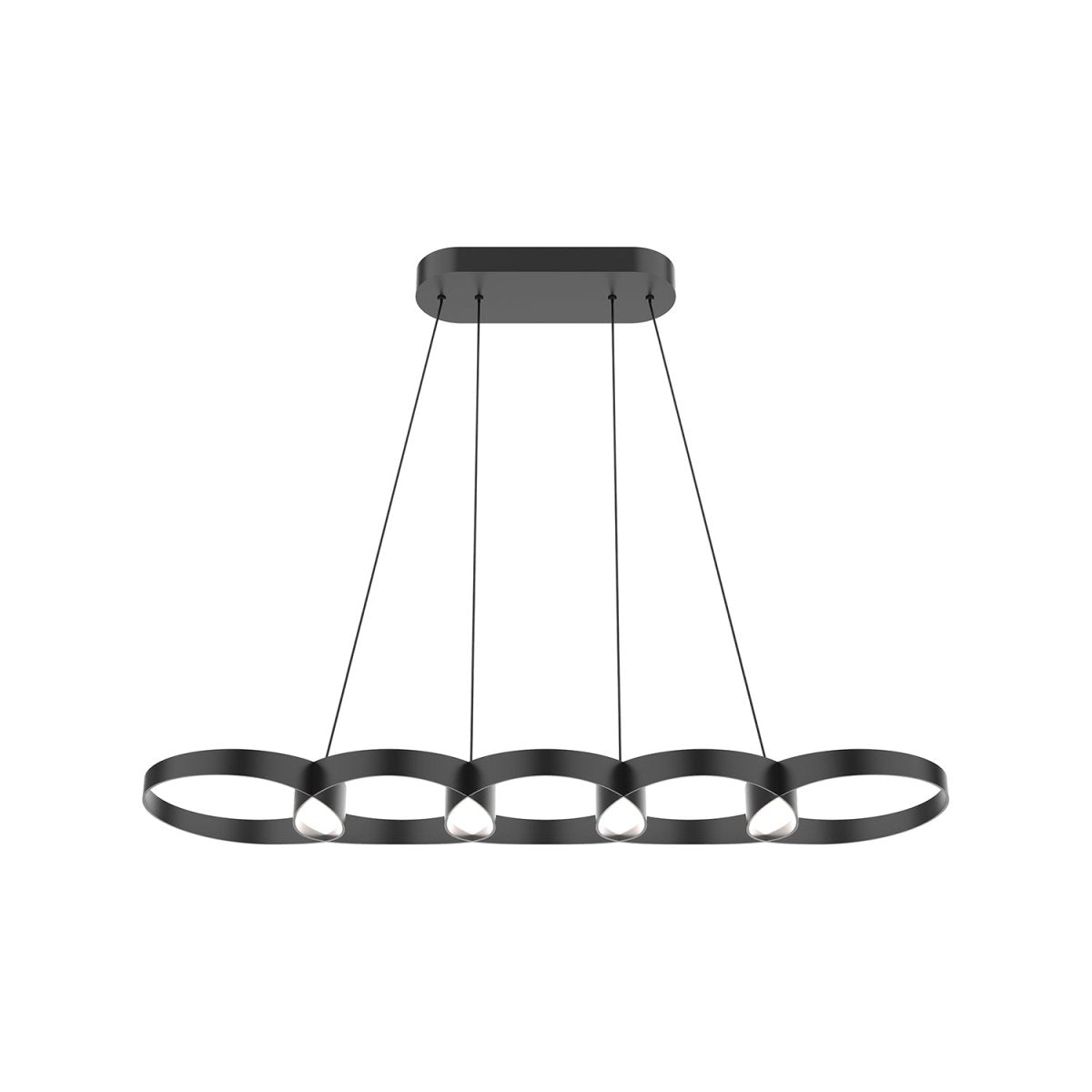 Suspension linéaire Maestro - Noir by Kuzco Lighting | Luminaires & cie