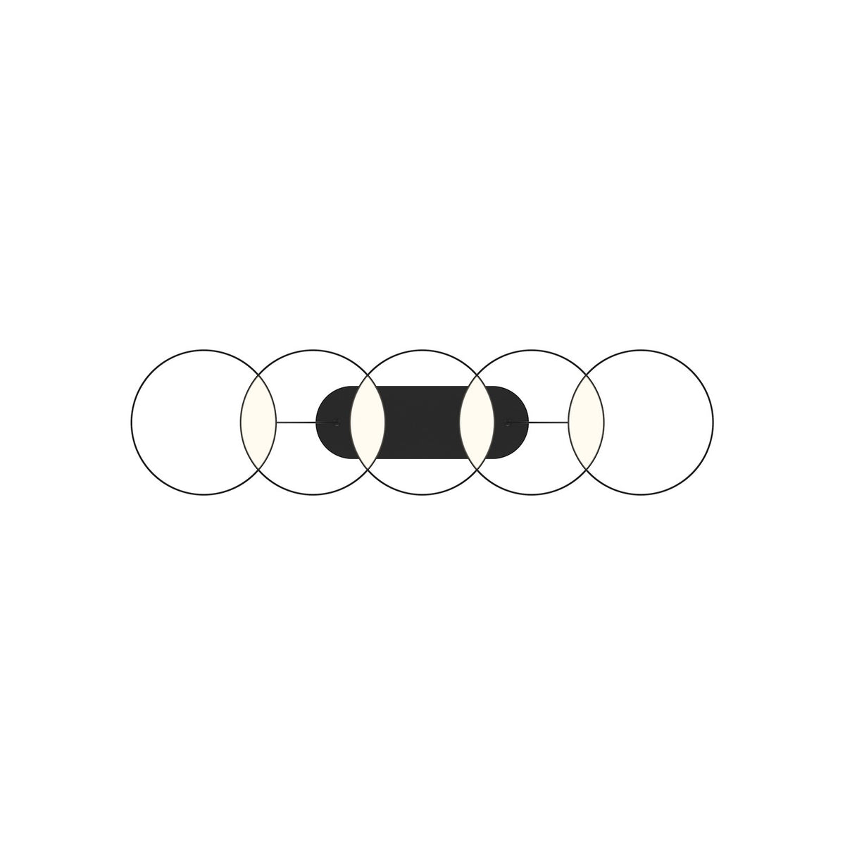 Suspension linéaire Maestro Noir – vue 5