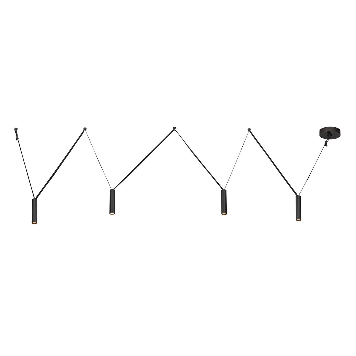 Suspension linéaire Mason Bronze urbain – vue 2