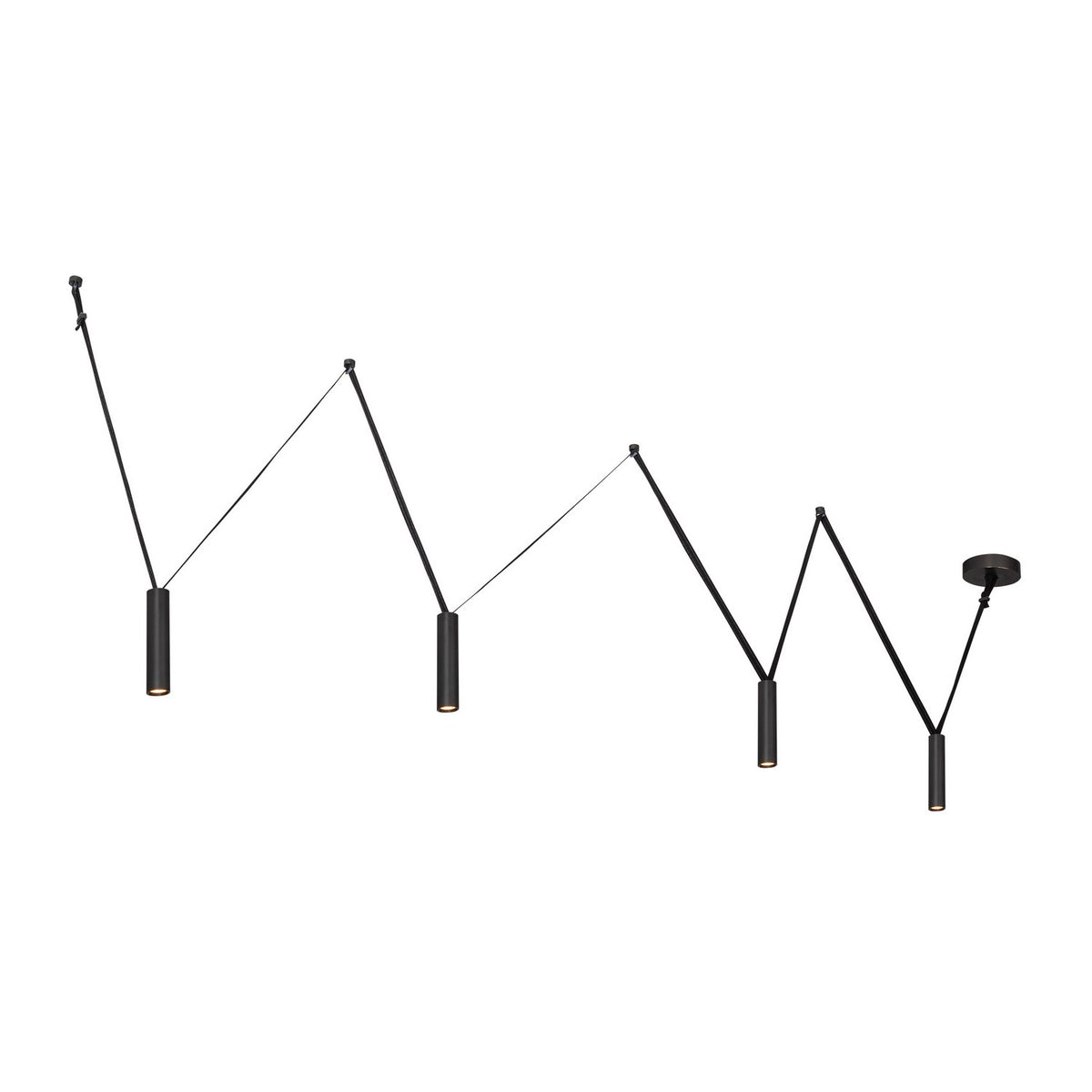 Suspension linéaire Mason Bronze urbain – Kuzco Lighting