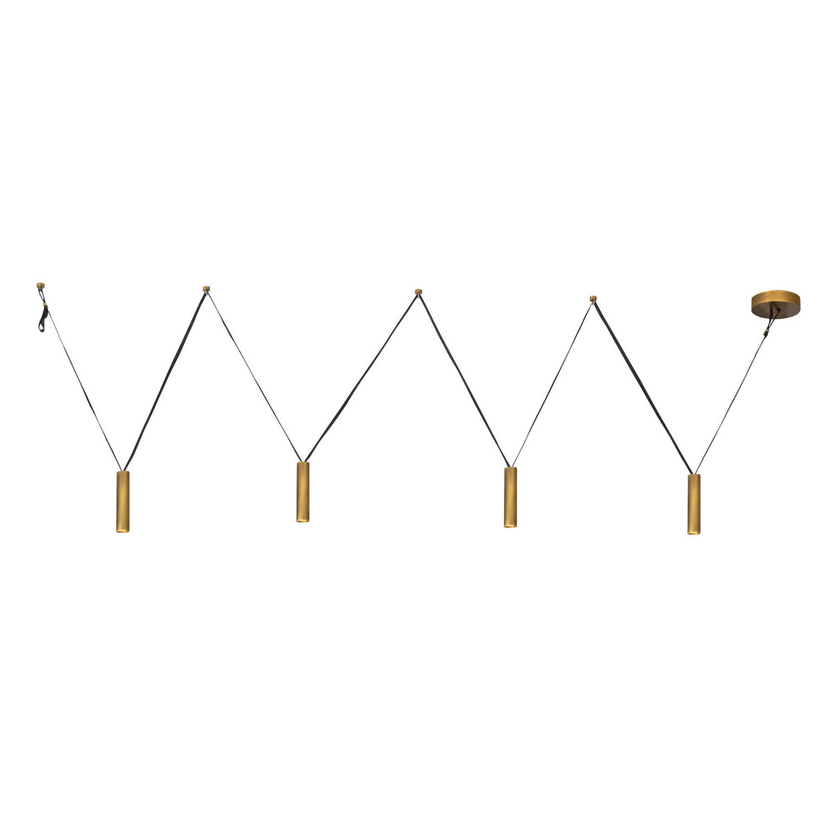 Suspension linéaire Mason Laiton vintage – vue 2
