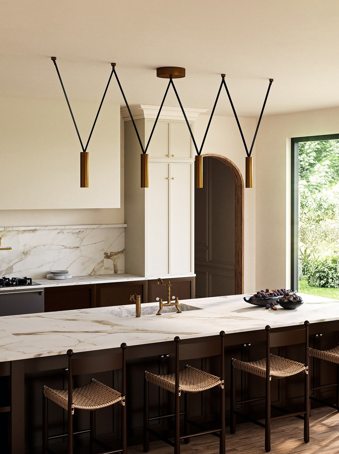 Suspension linéaire Mason Laiton vintage – vue 5