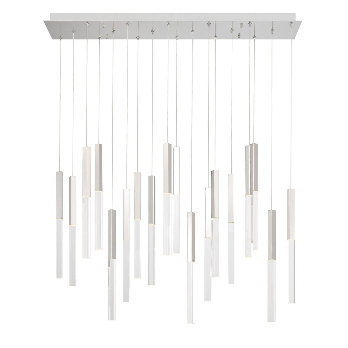 Suspension linéaire multiple Benicio Nickel poli – Eurofase