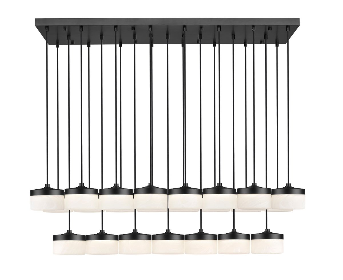 Suspension linéaire multiple Renaud - Or moderne 7 by Z-Lite | Luminaires & cie