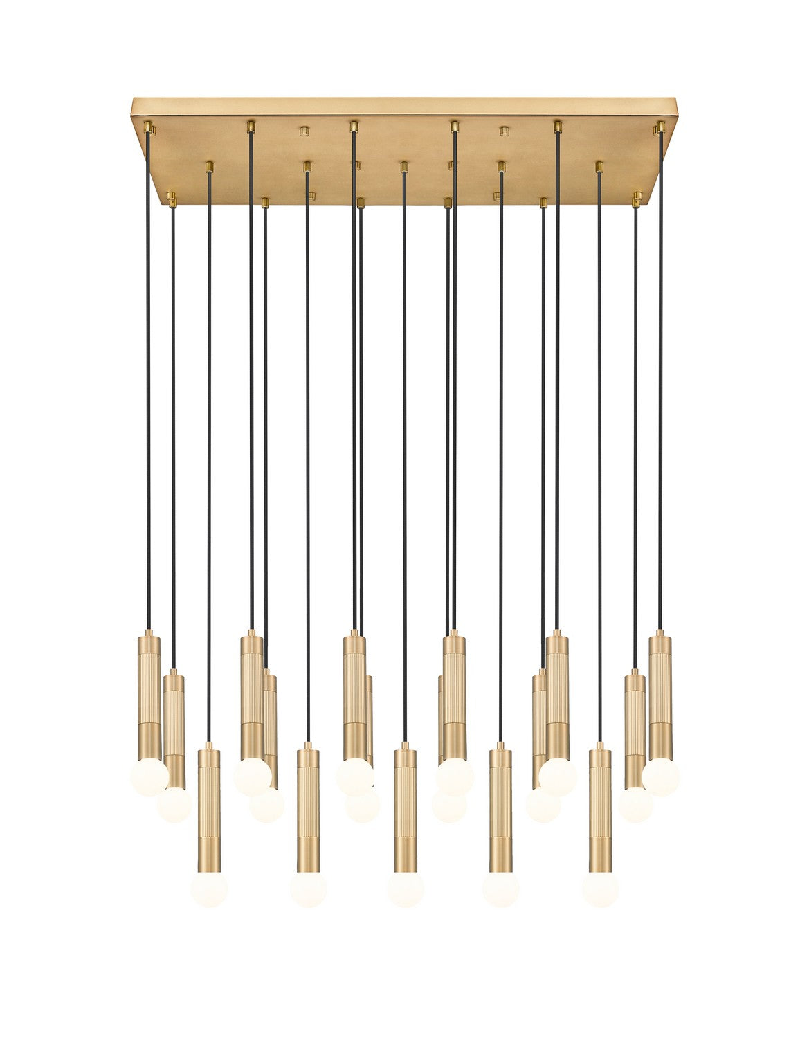 Suspension linéaire multiple Stari Or moderne, nombre ampoules 17 – vue 3