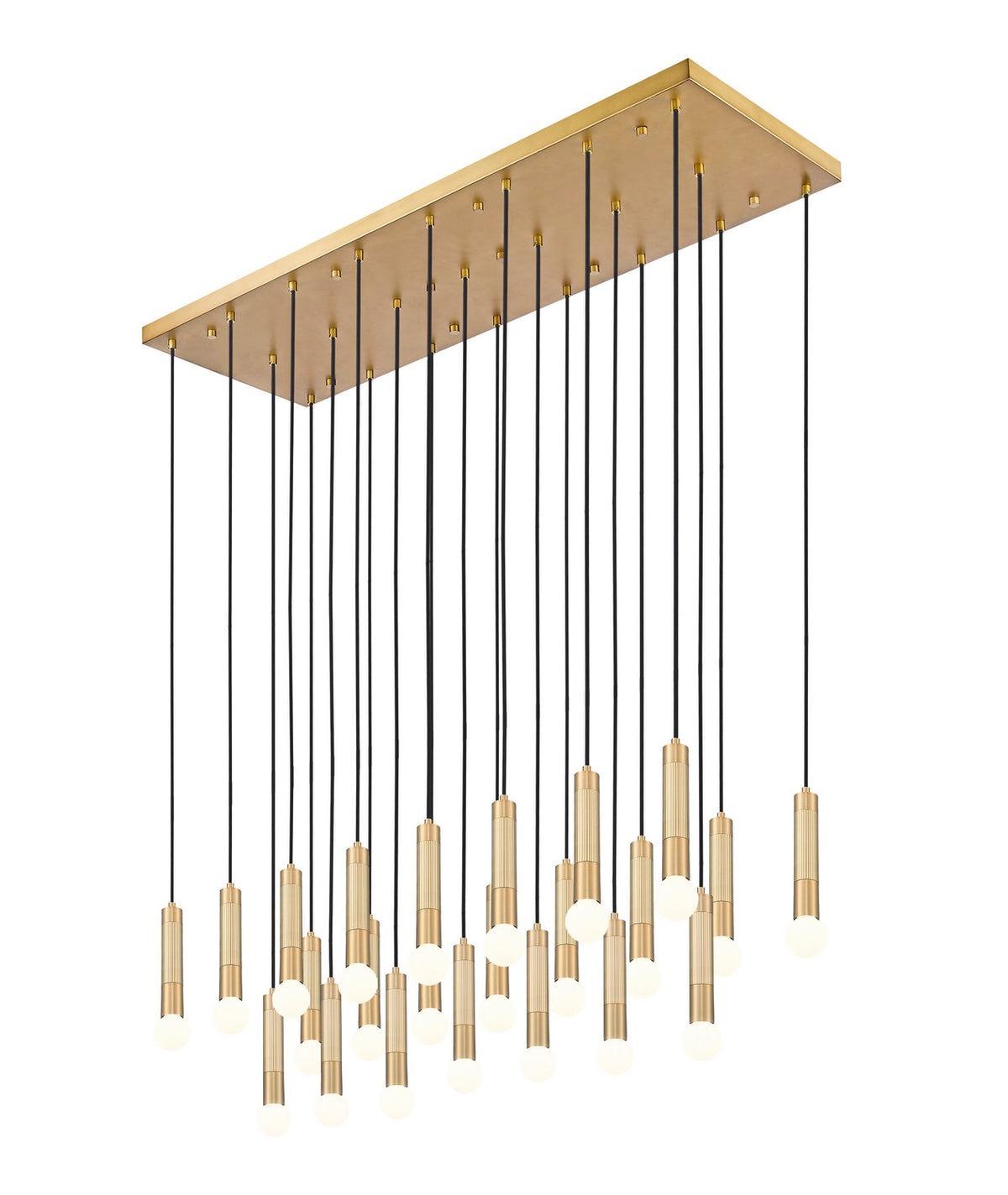 Suspension linéaire multiple Stari Or moderne, nombre ampoules 23 – vue 2
