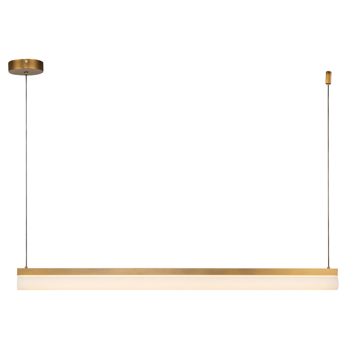 Suspension linéaire Nio Laiton vintage – vue 3